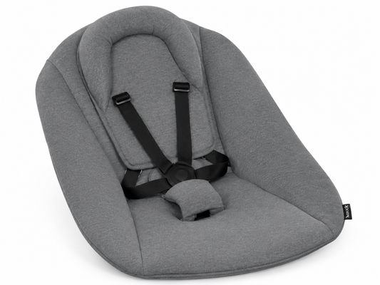 Ersatzteil Bouncer Premium Dark Grey -  Bezug, Sitzverkleinerer, 5-Punkt-Gurt