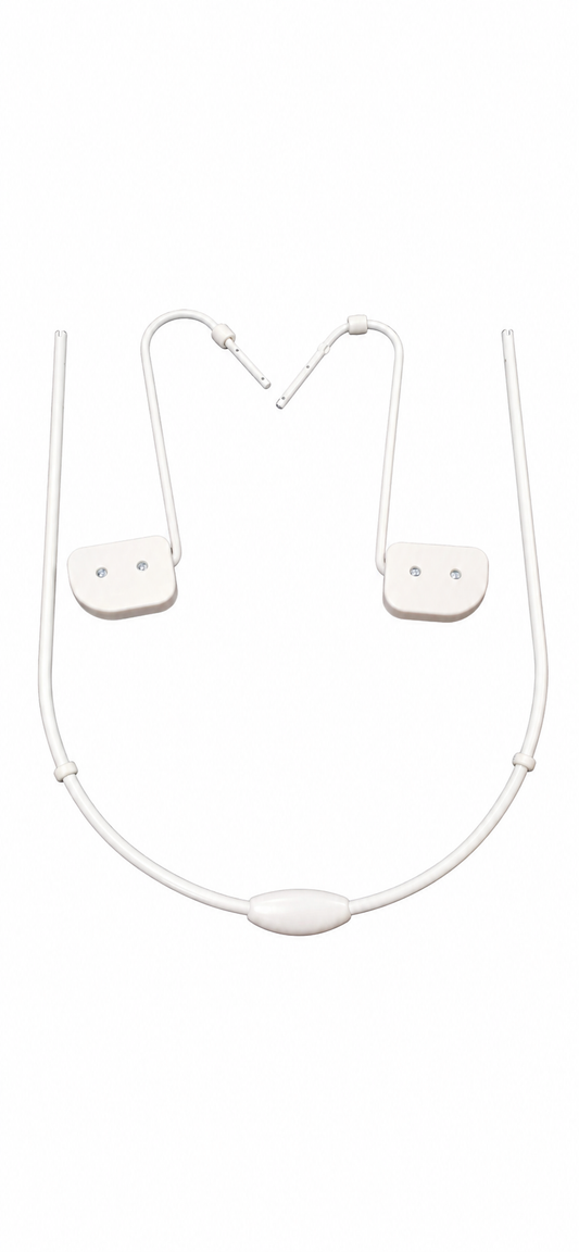 Ersatzteil Bouncer 2in1 u. 2in1 Deluxe Sand - Gestell (unten) - Weiß