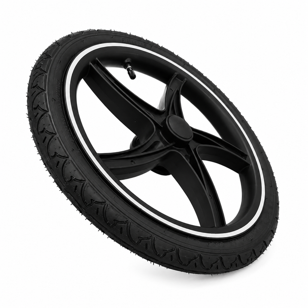 Ersatzteil Buggy & Jogger Runner 3 - Hinterrad - Schwarz
