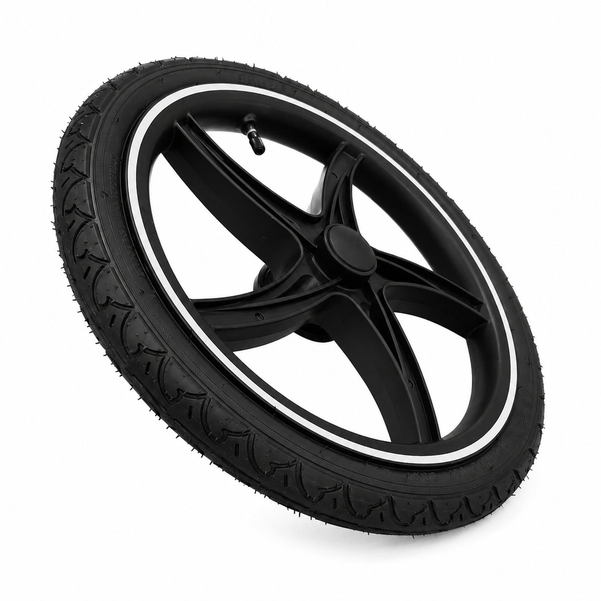 Ersatzteil Buggy & Jogger Runner 3 - Hinterrad links - Schwarz