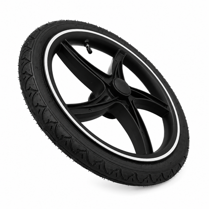Ersatzteil Buggy & Jogger Runner 3 - Hinterrad links - Schwarz
