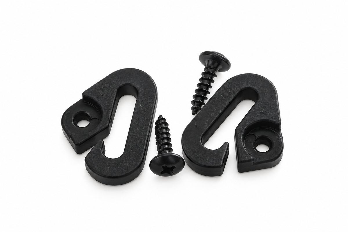 Ersatzteil Buggy Rapid 3R / 4D- Korbhalterung (2 Stk.) - Schwarz