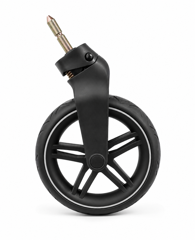 Ricambio carrozzina Vision X - ruota anteriore destra - nero