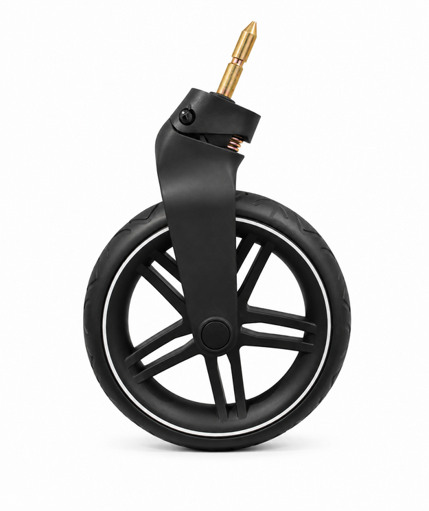 Ricambio carrozzina Vision X - Ruota anteriore sinistra - Nero
