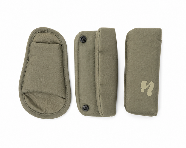 Ersatzteil Buggy Convert N Care Gurtpolster (3er-Set) - Olive