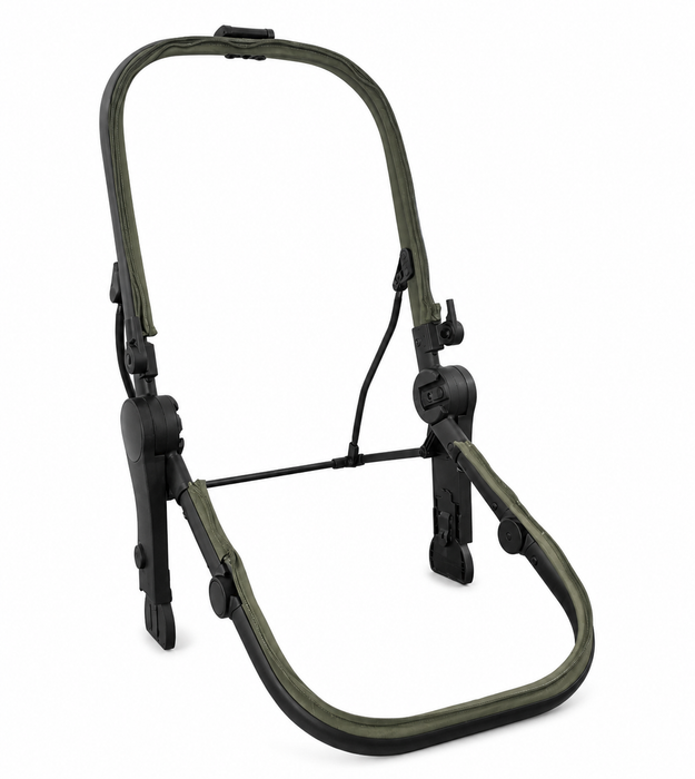 Ersatzteil Buggy Convert N Care Olive/Dark Grey - Gestell komplett o. Bremse - Schwarz