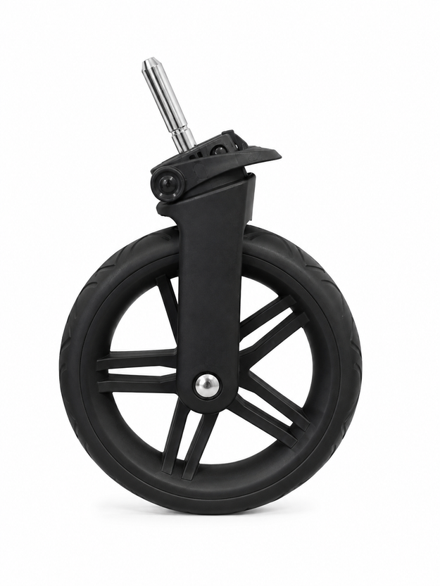 Ersatzteil Geschwisterbuggy Rapid 3R Duo- Vorderrad rechts - Schwarz