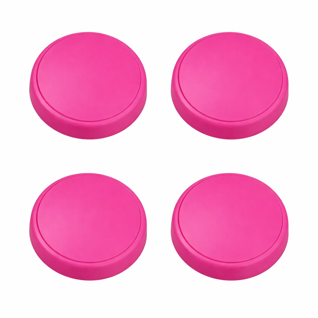 Ersatzteil Gokart & Tretauto Sirocco Pink Radkappen (4Stück) - Pink