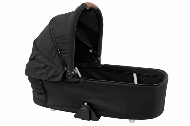 Ersatzteil Buggy Comfort N Care - Wanne inkl. Verdeck u. Bezug (o. Matratze/ Innenausschlag) - Black
