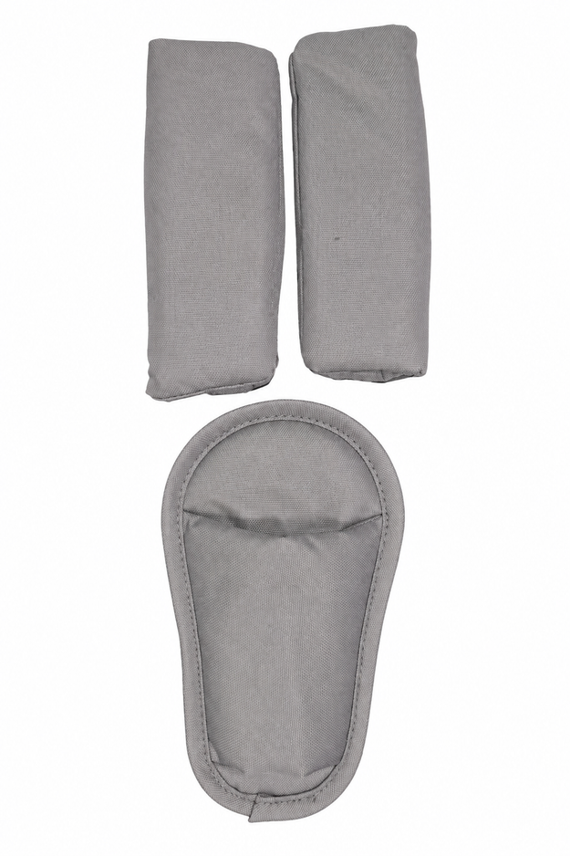 Ersatzteil Fahrradanhänger Bike N Walk - Gurtpolster (3-tlg.) - Light Grey