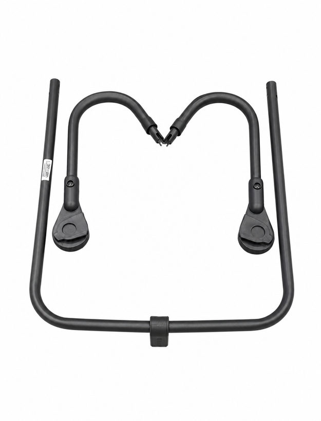 Ersatzteil Highchair Bouncer Dark Grey Melange - Gestell unten inkl. Bremmsklappe - Schwarz