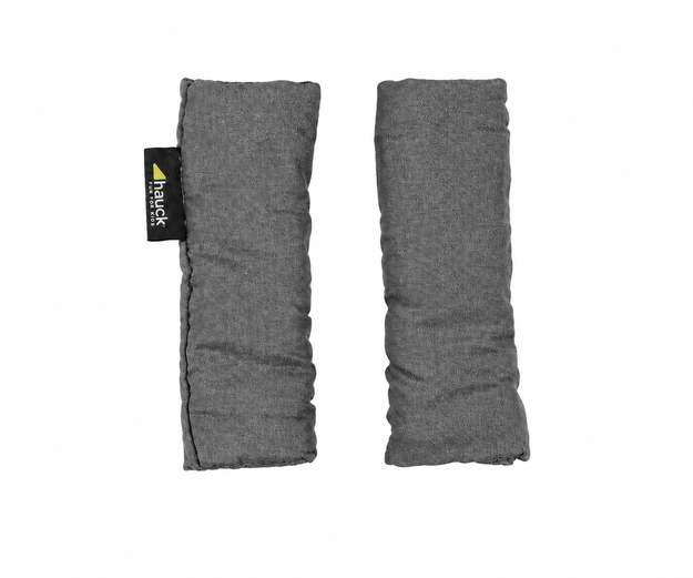 Ersatzteil Fahrradanhänger Dryk Duo/Dryk Duo Plus - Gurtpolster (Paar) - Melange Grey