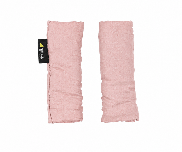 Ersatzteil Fahrradanhänger Dryk Duo/Dryk Duo Plus - Gurtpolster (Paar) - Rose