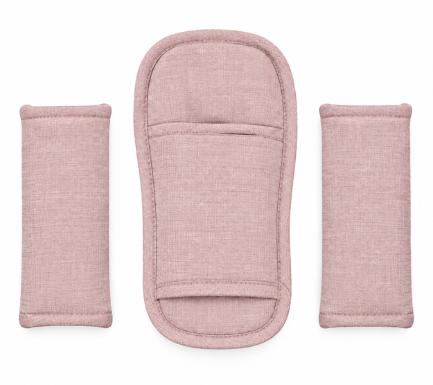 Ersatzteil Buggy & Sportwagen Vision X - Gurtpolster (3 teilig) - Melange Rose