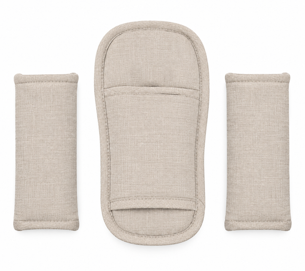 Ersatzteil Buggy & Sportwagen Vision X - Gurtpolster (3 teilig) - Melange Beige