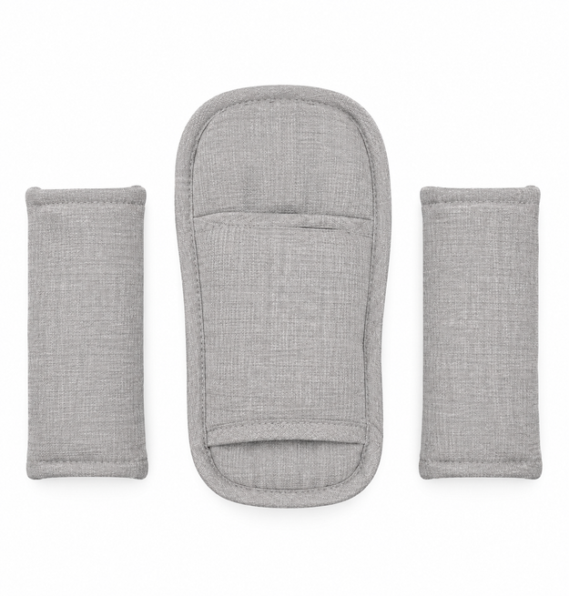 Spare part Buggy & pushchair Vision X - harness pad (3 pieces) - Melange Grey