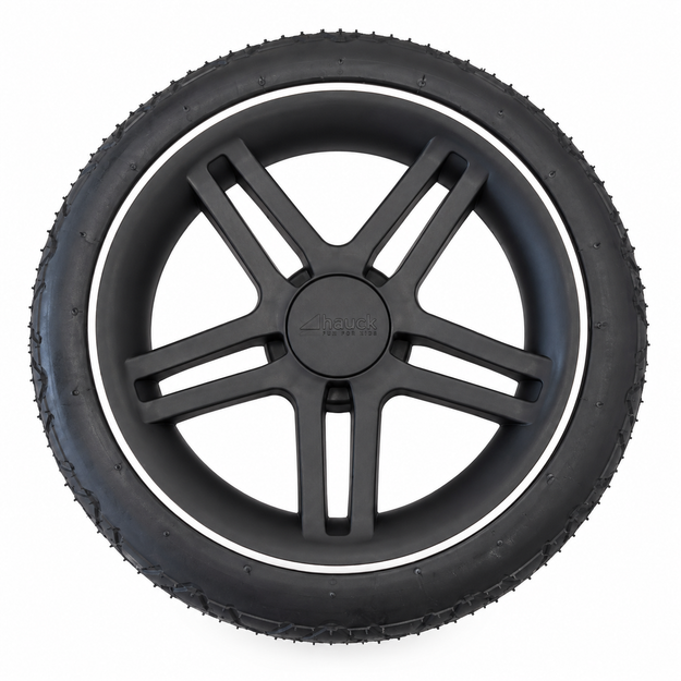 Repuesto Carrito Gemelar Uptown Duo - Rueda Trasera - Negro