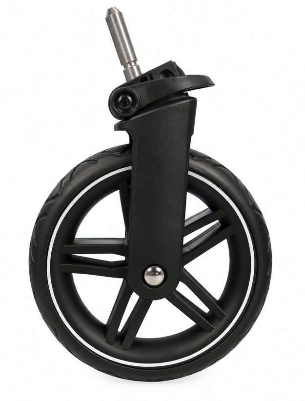 Repuesto Carrito Gemelar Uptown Duo - Rueda Delantera Derecha - Negro