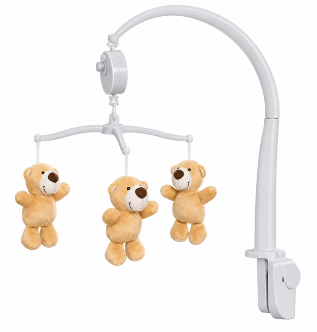 Ersatzteil Reisebett Babycenter Zoo - Mobile inkl. Spieluhr - Creme