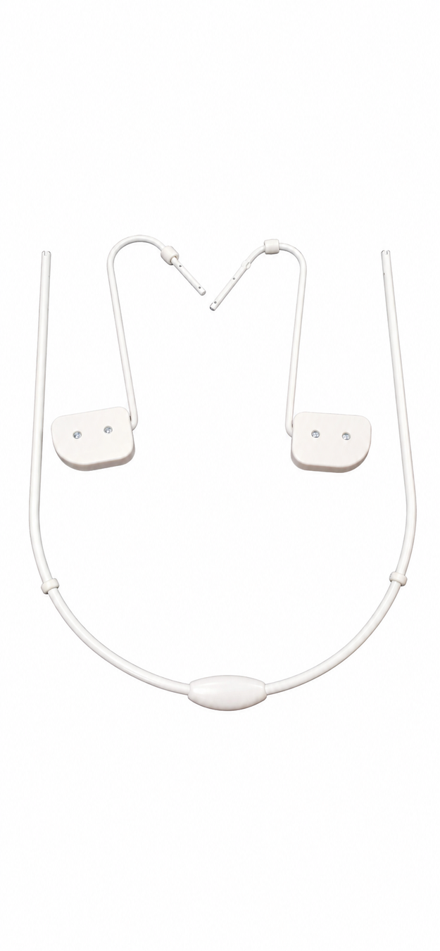Ersatzteil Bouncer 2in1 u. 2in1 Deluxe Sand - Gestell (unten) - Weiß