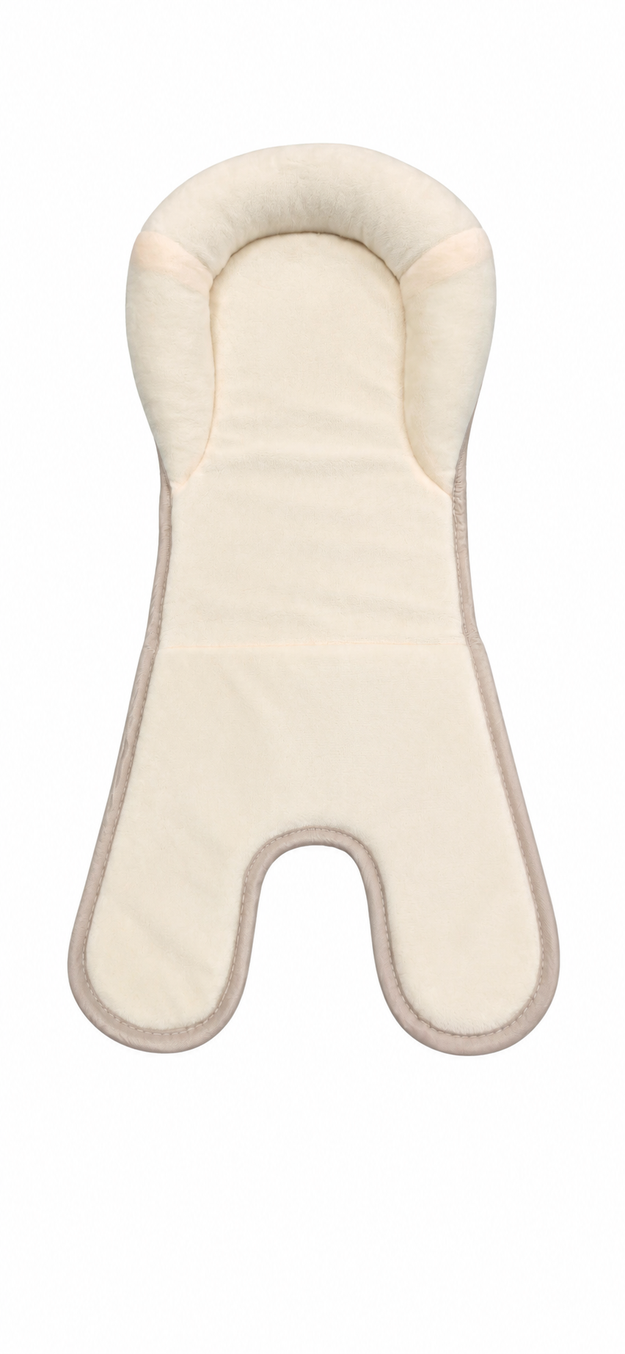 Ersatzteil Bouncer 2in1 Strech Beige - Sitzverkleinerer - Weiß